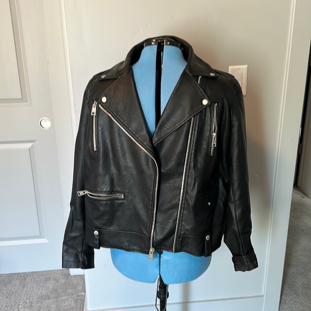 Levi faux Leather jacket